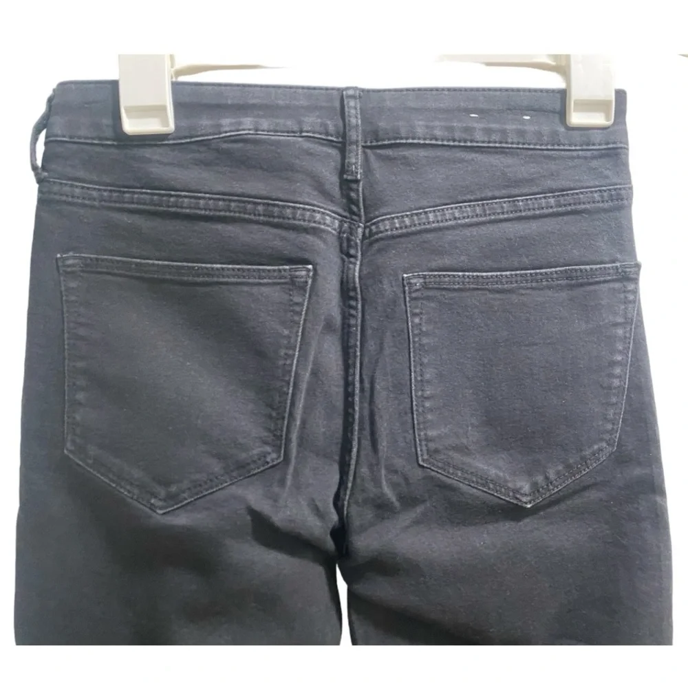 H&M Black Skinny Ankle Regular Waist‎ &Denim Jeans size 27